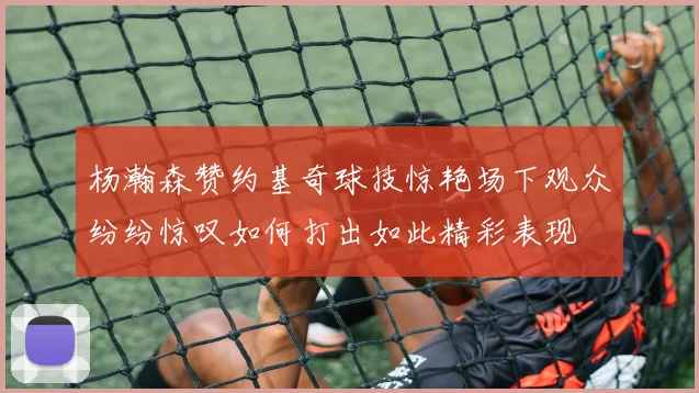 杨瀚森赞约基奇球技惊艳场下观众纷纷惊叹如何打出如此精彩表现